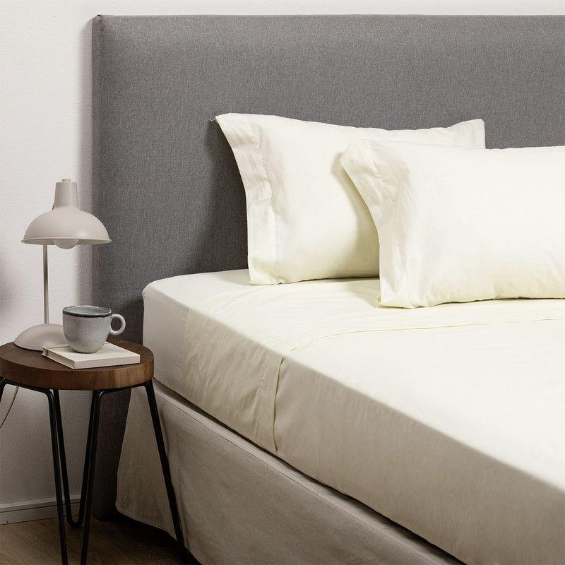 COMBO SABANA BEIGE + CUBRECOLCHON 1 PLAZA-2