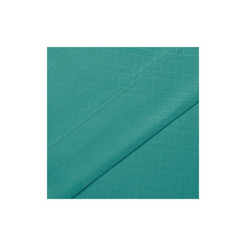 JUEGO DE SABANAS ARTHOME 1.5 PLAZAS TURQUESA CON RELIEVE - MICROFIBRA 80G-2