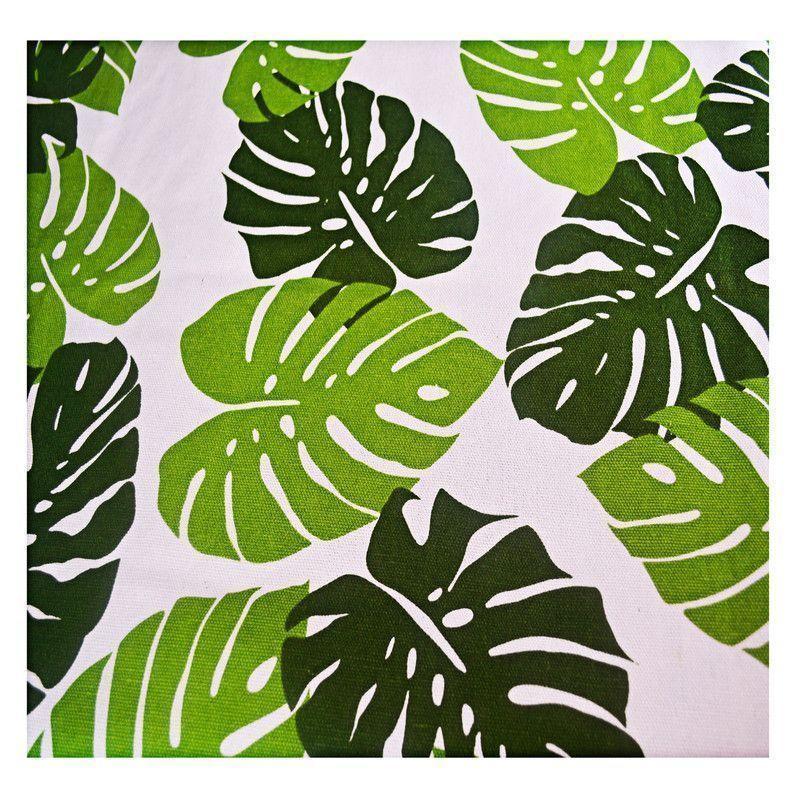 Mantel Rectangular hojas verdes 200 cm x 150 cm-3