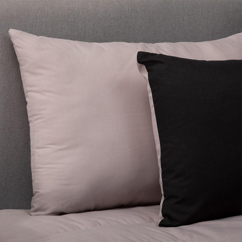 Plumon Gris Negro 2 Pl + Pack Almohadas Gris Arthome-6