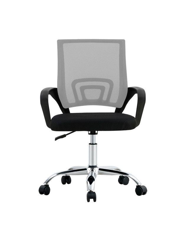 SILLA DE OFICINA EJECUTIVA NUEVA YORK ERGONOMICA RESPALDO MALLA GRIS BM-520MG-2