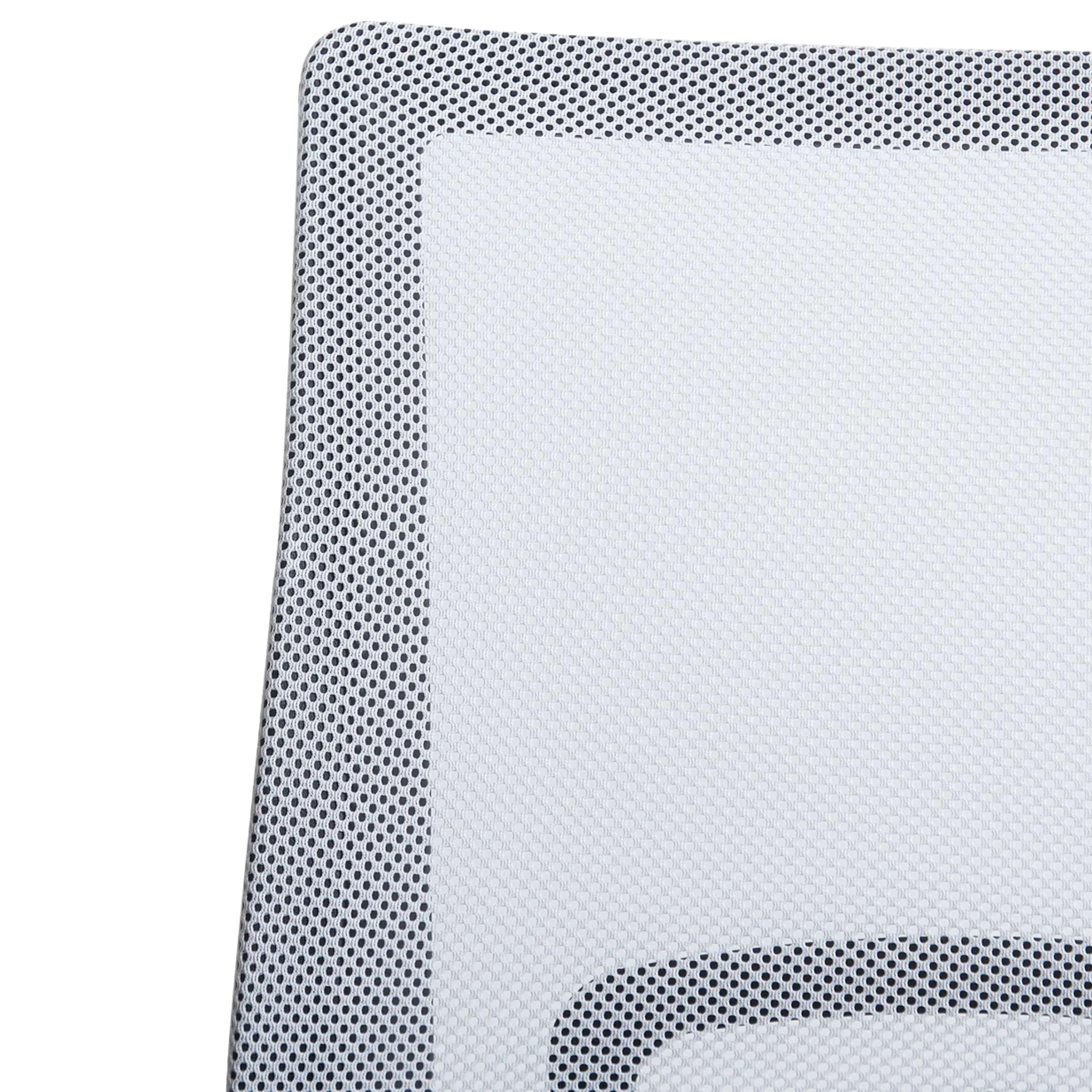 Silla Ejecutiva Ergonómica New York Gris Con Soporte Lumbar y Altura Ajustable-6