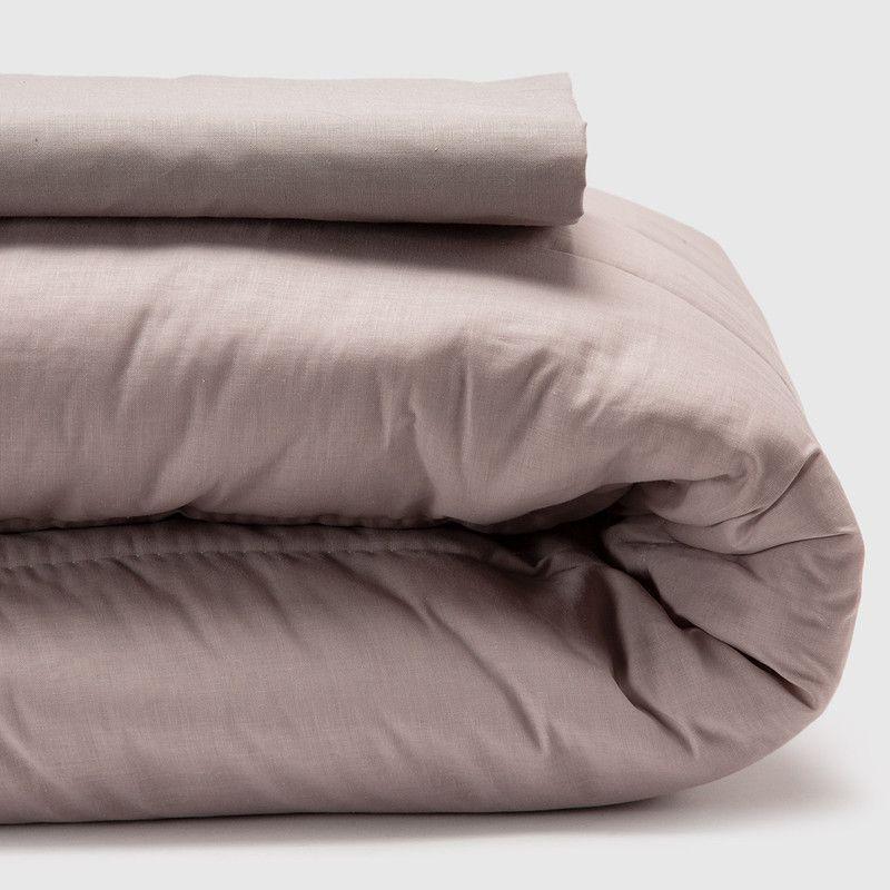 COMBO 6 PLUMON BICOLOR GRIS ROJO 1.5 PLAZAS-1