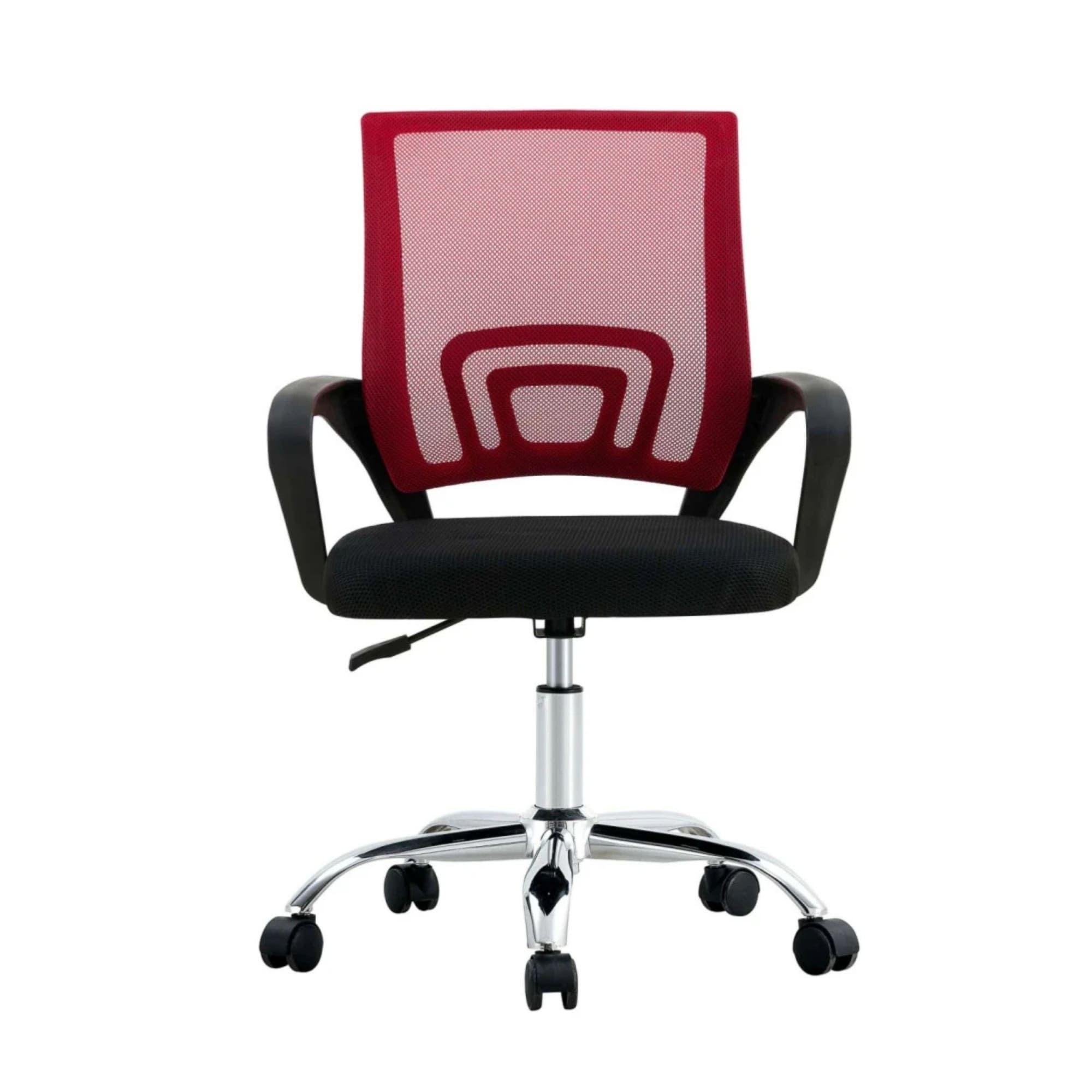Silla Ejecutiva Ergonómica New York Roja – Confort y Estilo Profesional-8