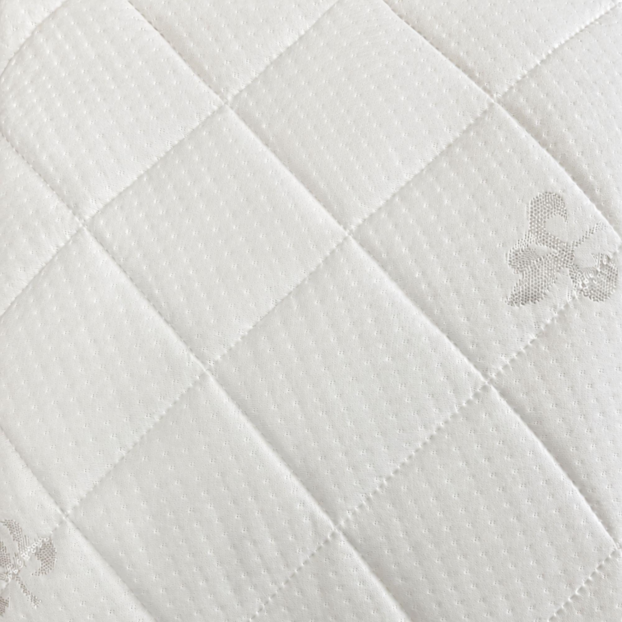 Cubrecolchón Protector Impermeable AquaBed Blanco King-2