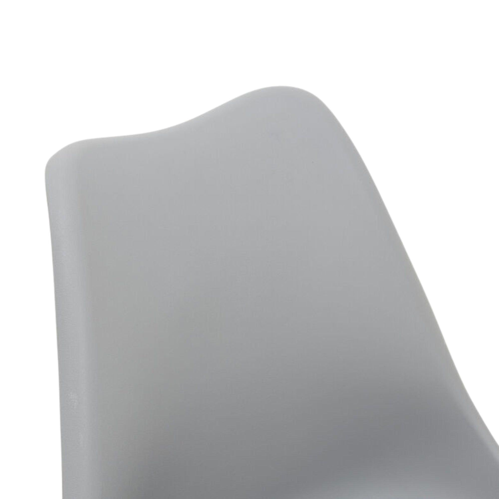 Silla de Oficina Ergonómica Shanghai Negra y Gris Altura Ajustable-6