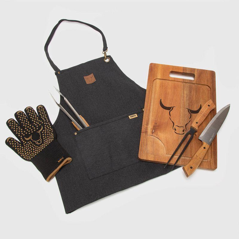 Set Parrillero 337 WAYU 5 Piezas Profesional-0