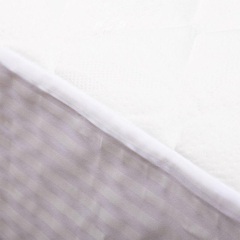 Cubrecolchon Jacquard Premium + Faldon Blanco Arthome 1 Plaza-3