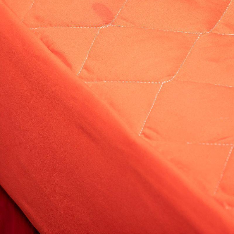 Cubrecolchon + Faldon Rojo Arthome King-3