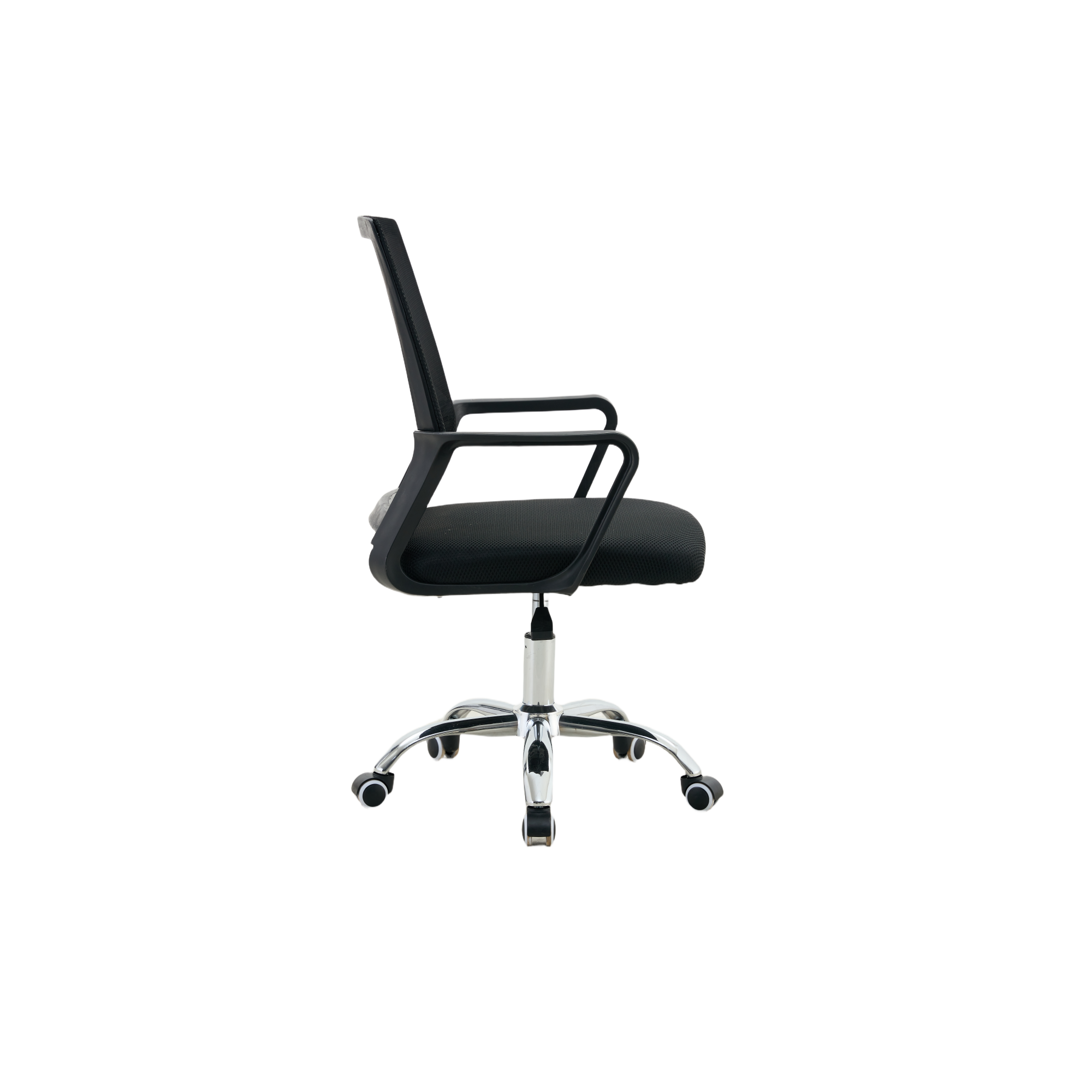 Silla de Oficina Negra Ergonómica Ajustable Santiago-6
