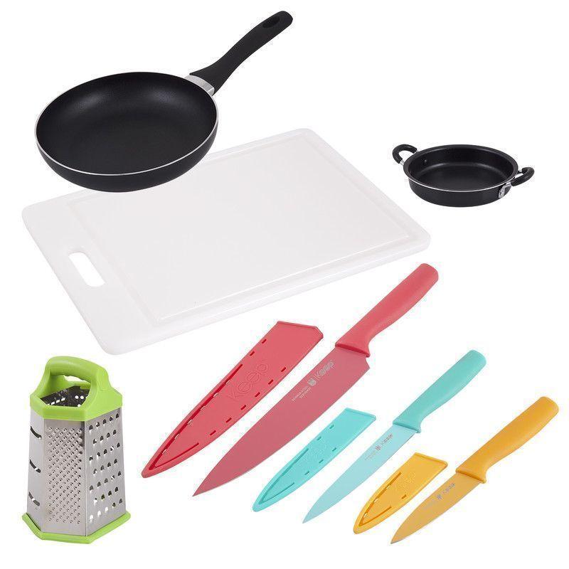 Set de Sartenes + Utensilios 7 Piezas AH57- ArtHome-0