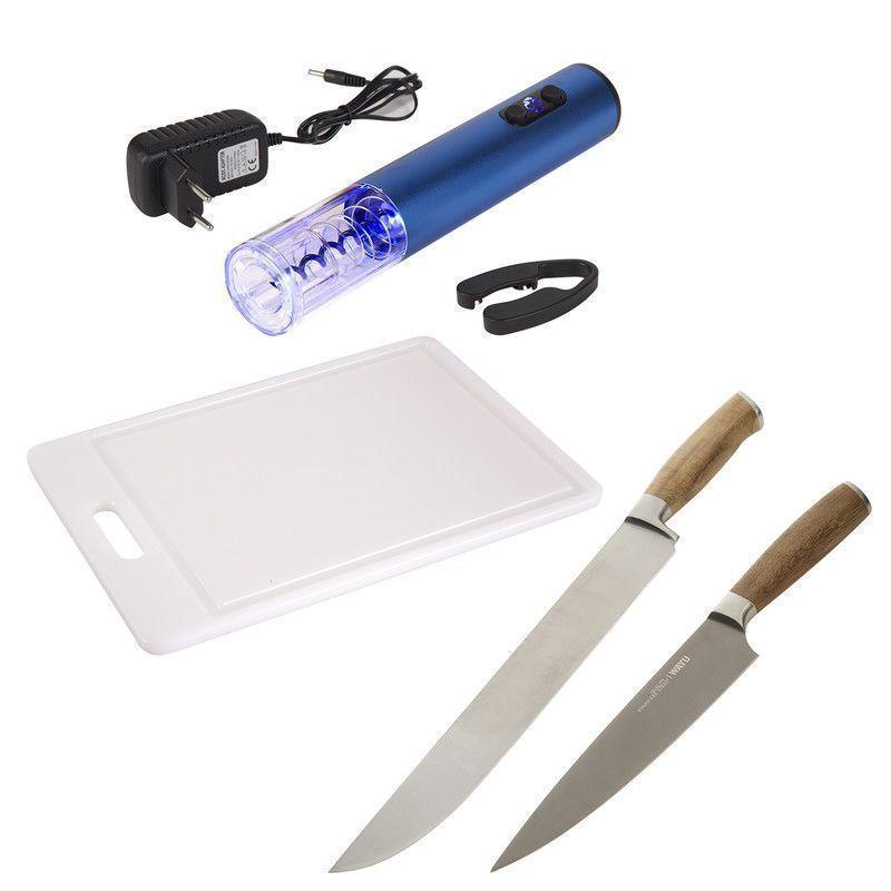 Set Parrillero 317  Wayu 4 Piezas Profesional-0