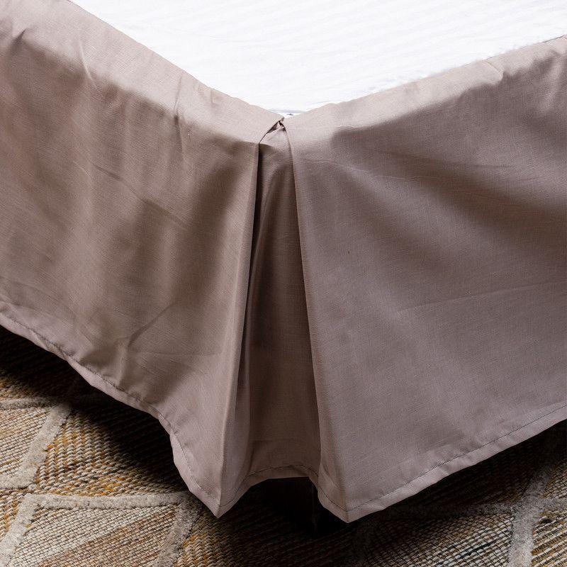 Cubrecolchon + Faldon Gris Arthome King-5