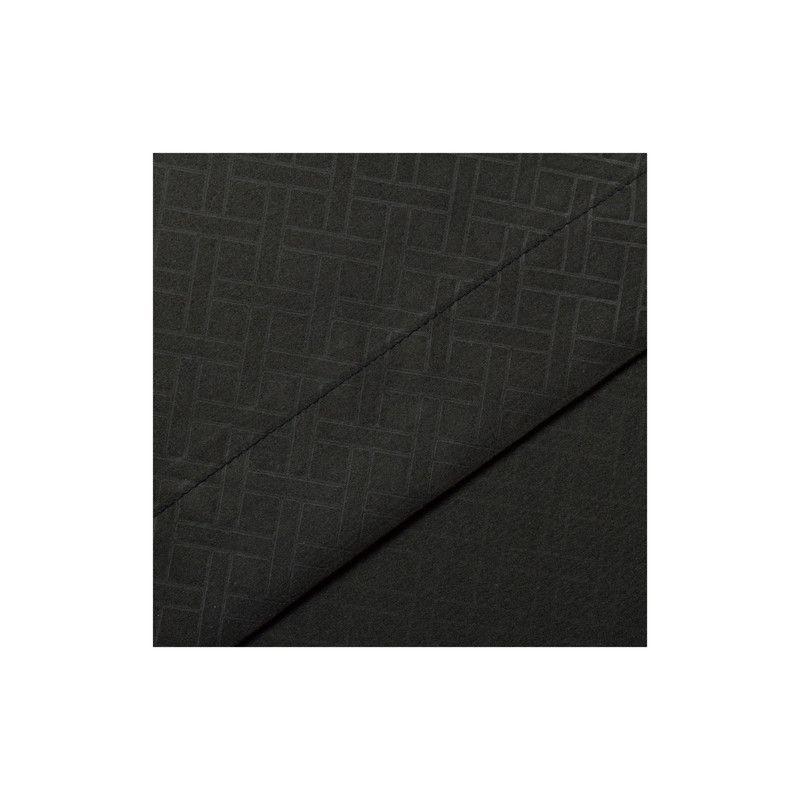 JUEGO DE SABANAS ARTHOME 1.5 PLAZA NEGRA CON RELIEVE - MICROFIBRA 80G-2