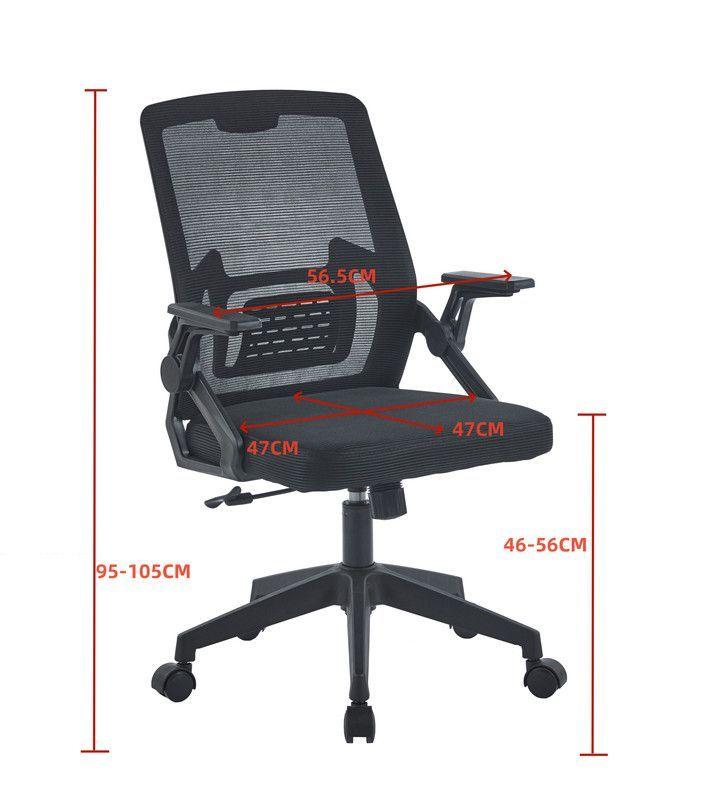 SILLA DE OFICINA EJECUTIVA MONTREAL ERGONOMICA COLOR NEGRO BM-808-4