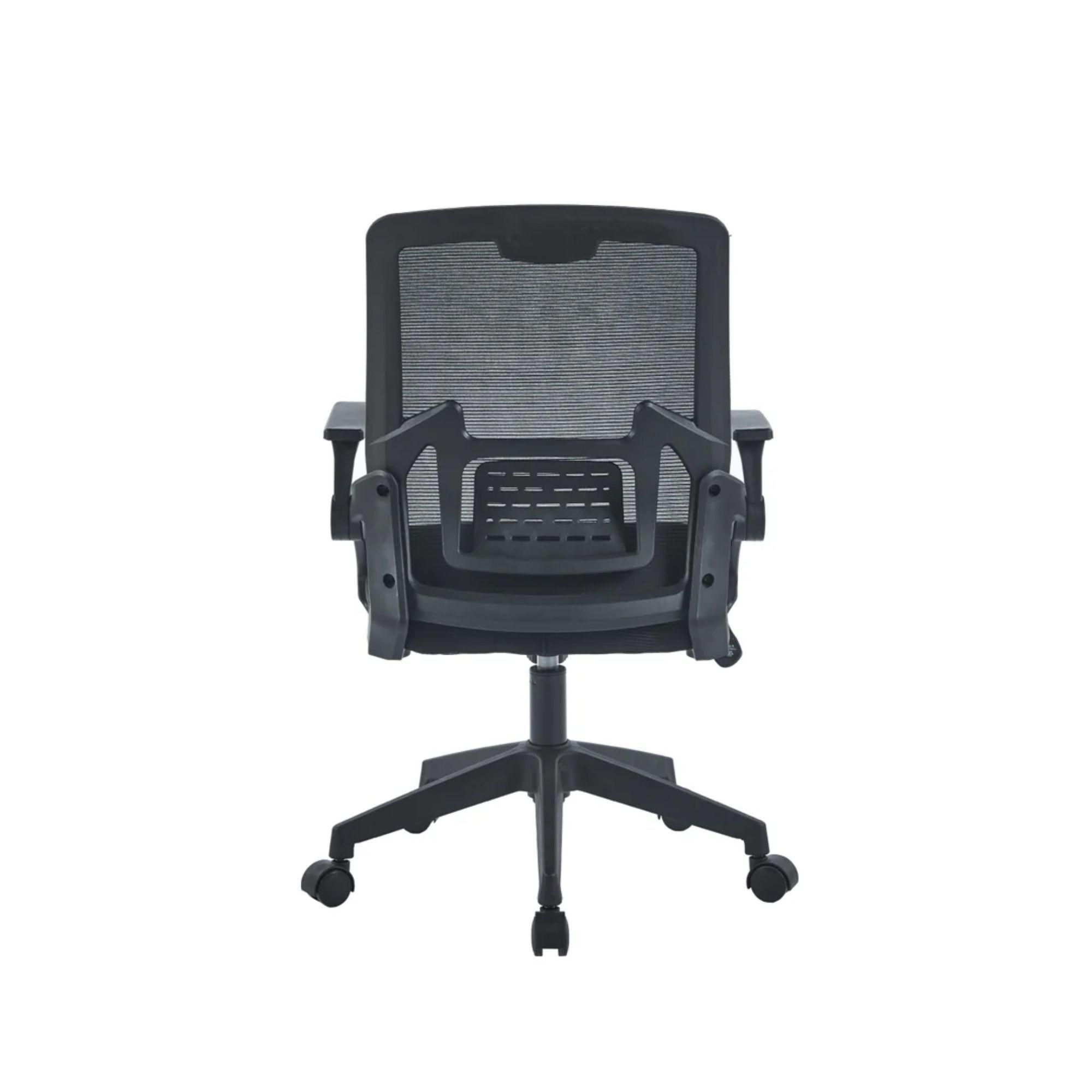 SILLA DE OFICINA EJECUTIVA MONTREAL ERGONOMICA COLOR NEGRO BM-808-5