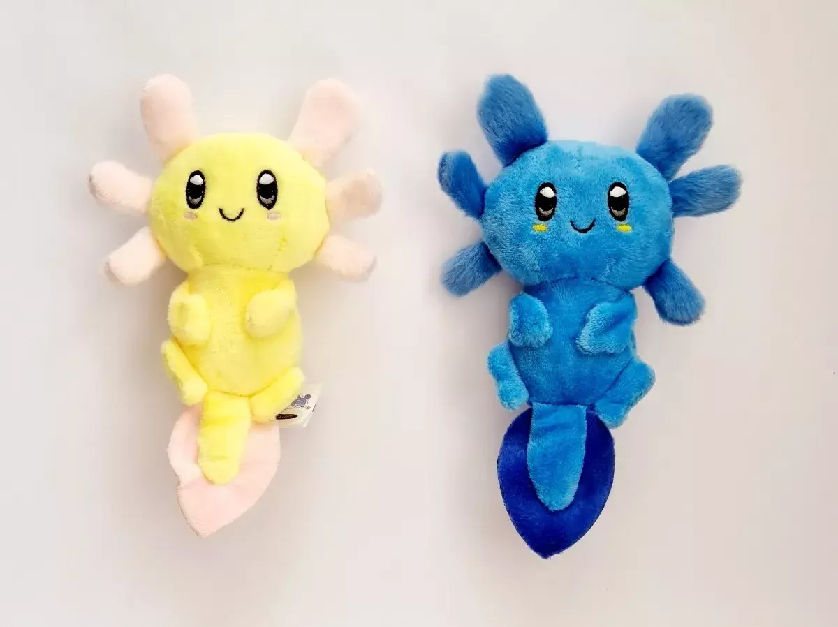 Peluche Ajolote Blu / Axolote / Juguete Kawaii / Naspyta-5