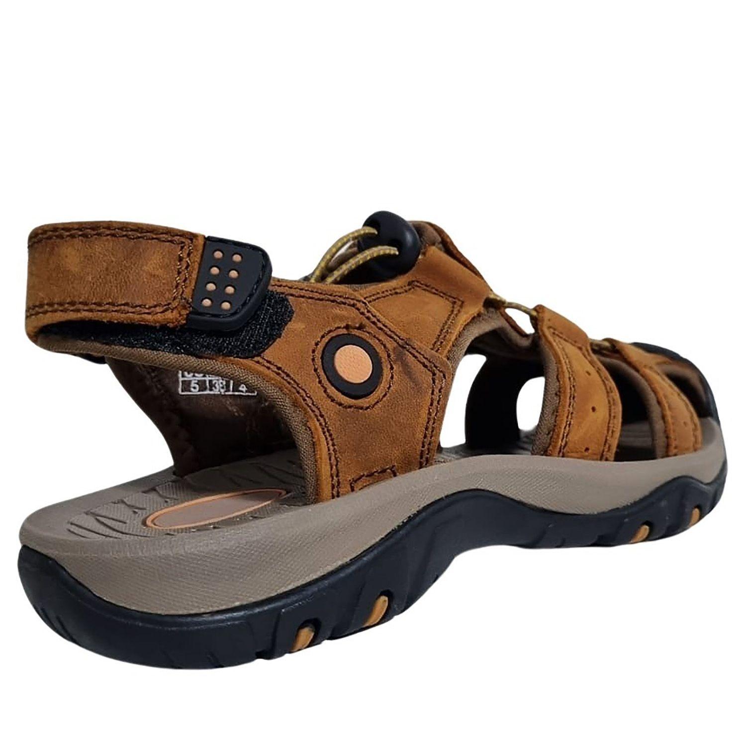 Pasos Estilosos: Sandalias de Cuero para Niños Aventureros-1