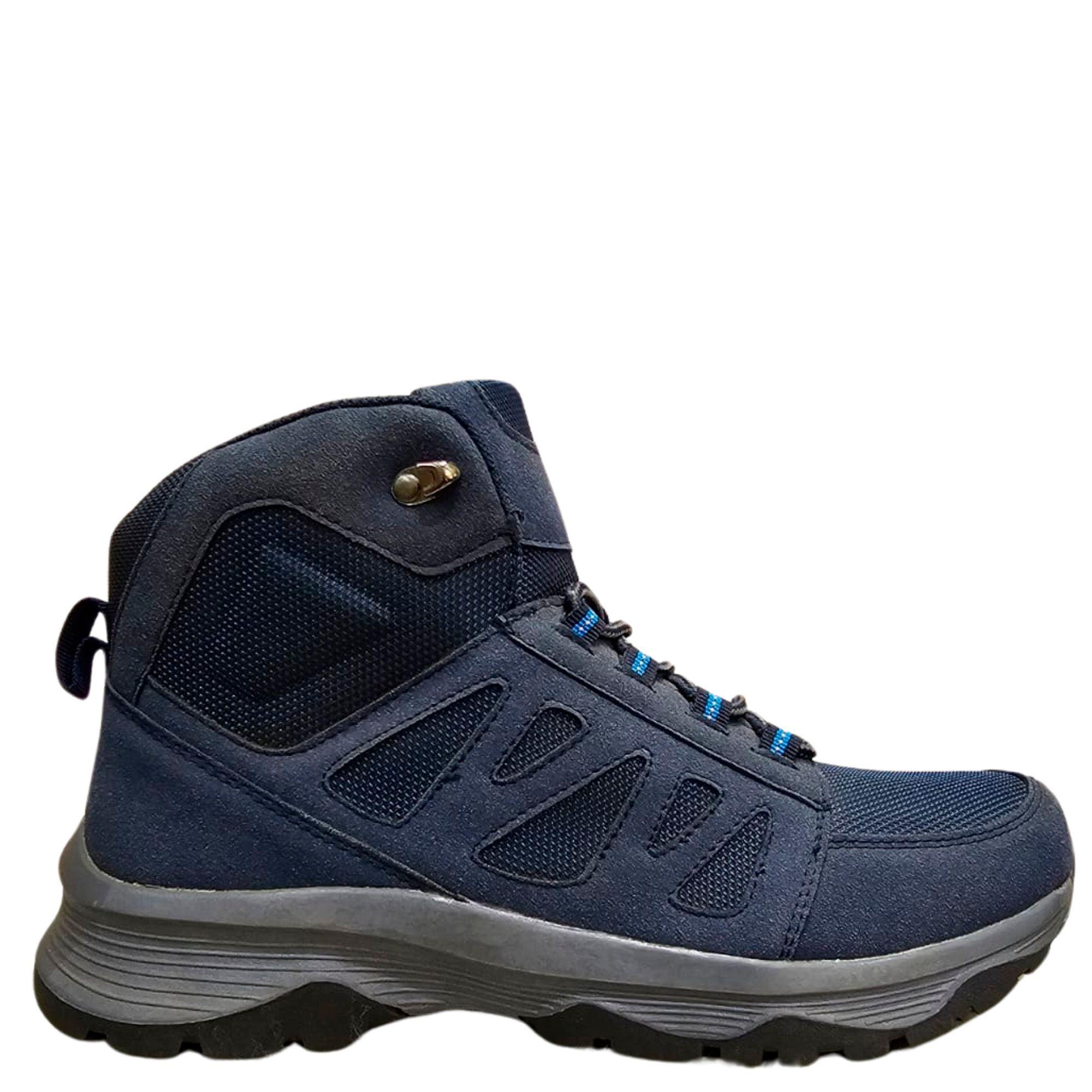 Botines Trekking Hombre Diseño Anti-deslizante Y Cómodo-0