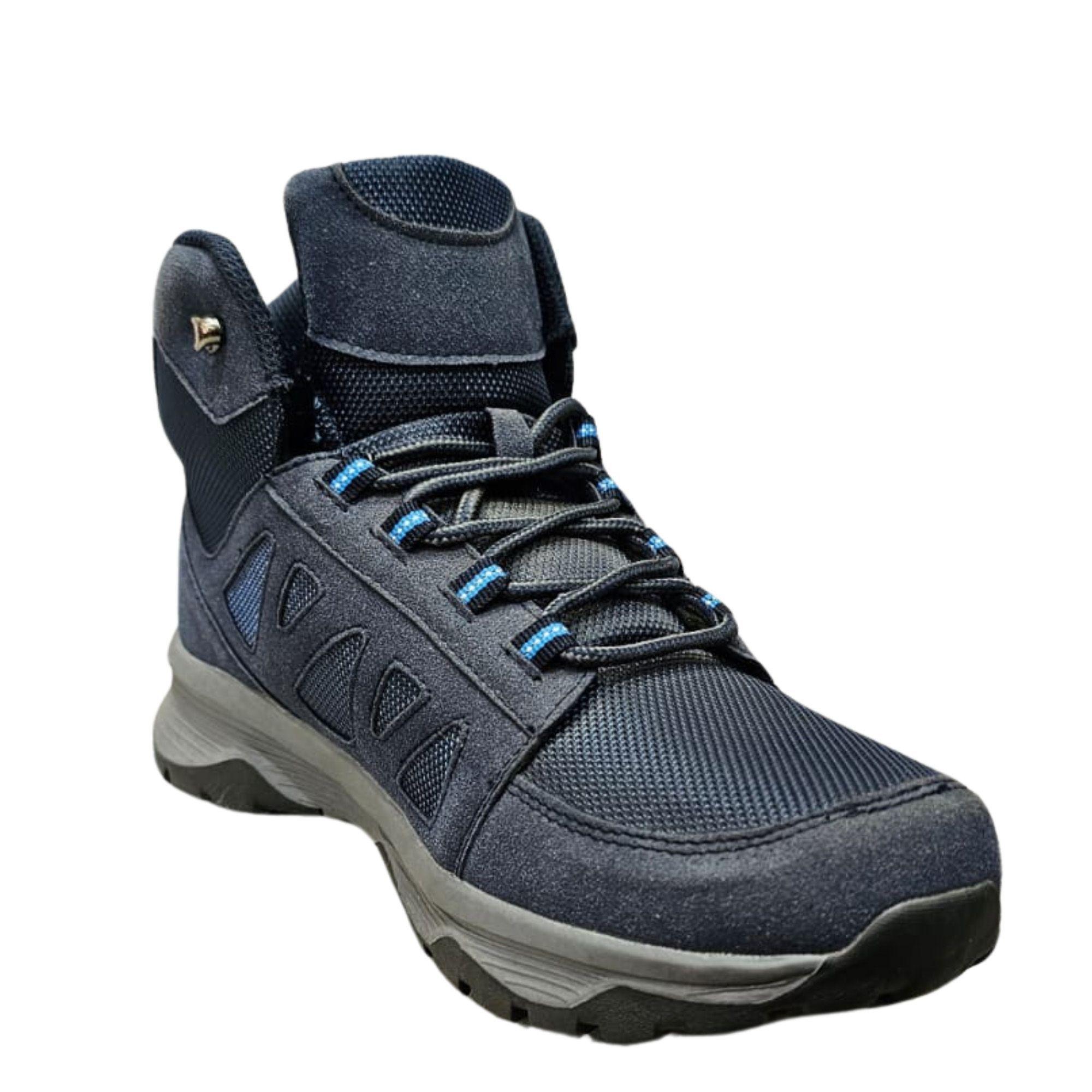Botines Trekking Hombre Diseño Anti-deslizante Y Cómodo-4