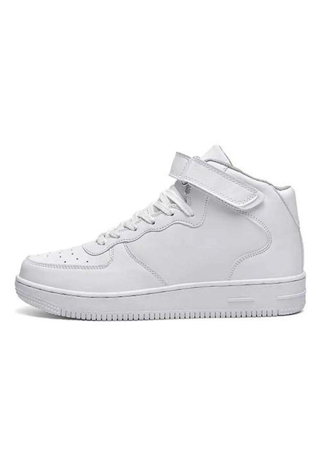 Zapatilla Botin Blanco Escolar Urbanos-3