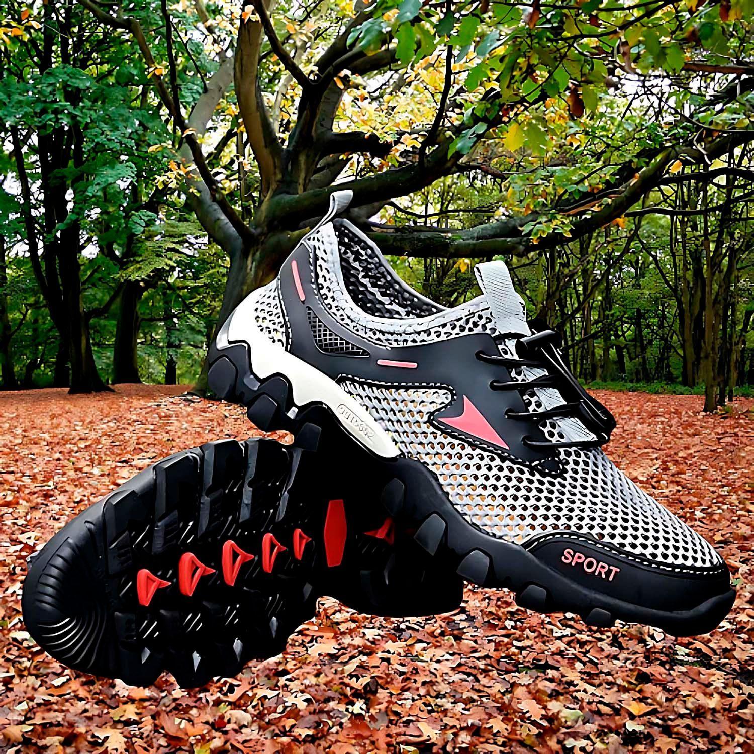 Zapatillas Hombre Trekking Outdoor Senderismo-5