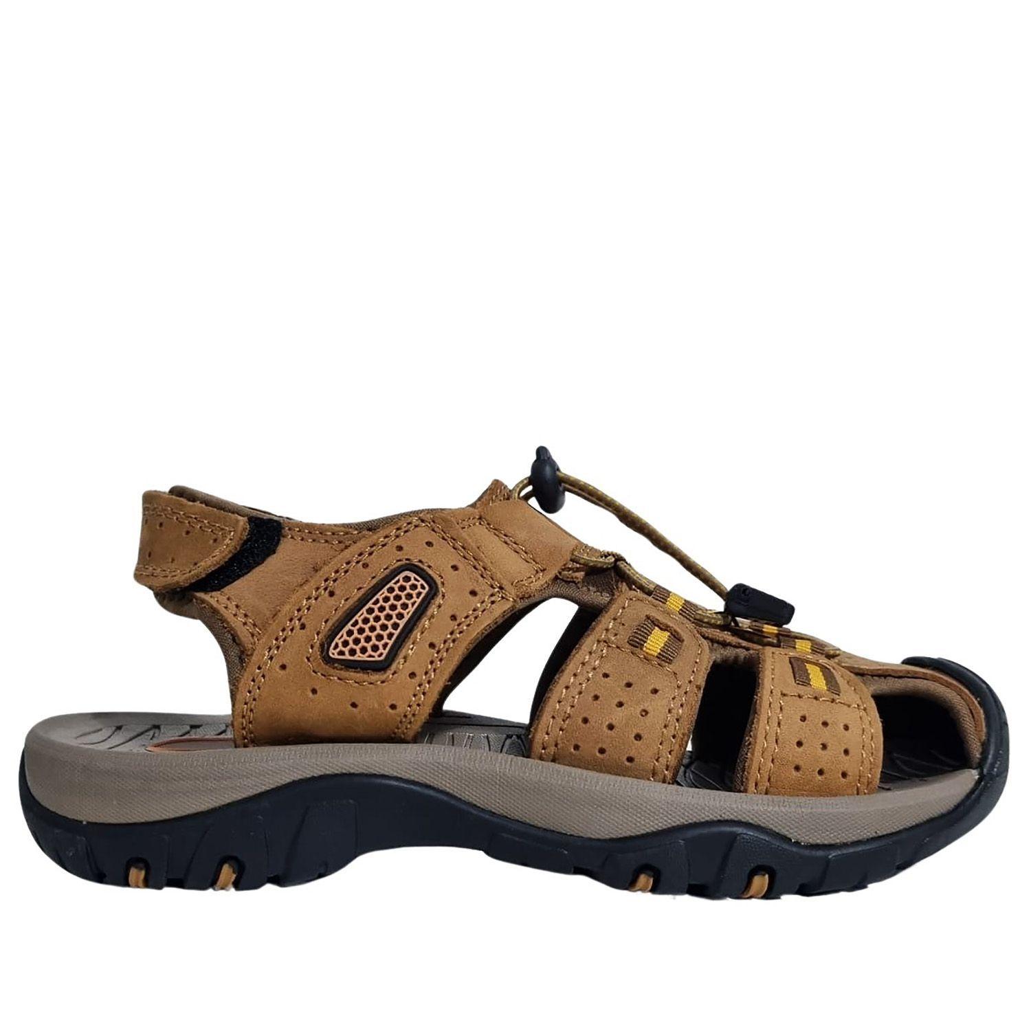 Ritmo del Verano Sandalias de Cuero para Niños con Estilo-0