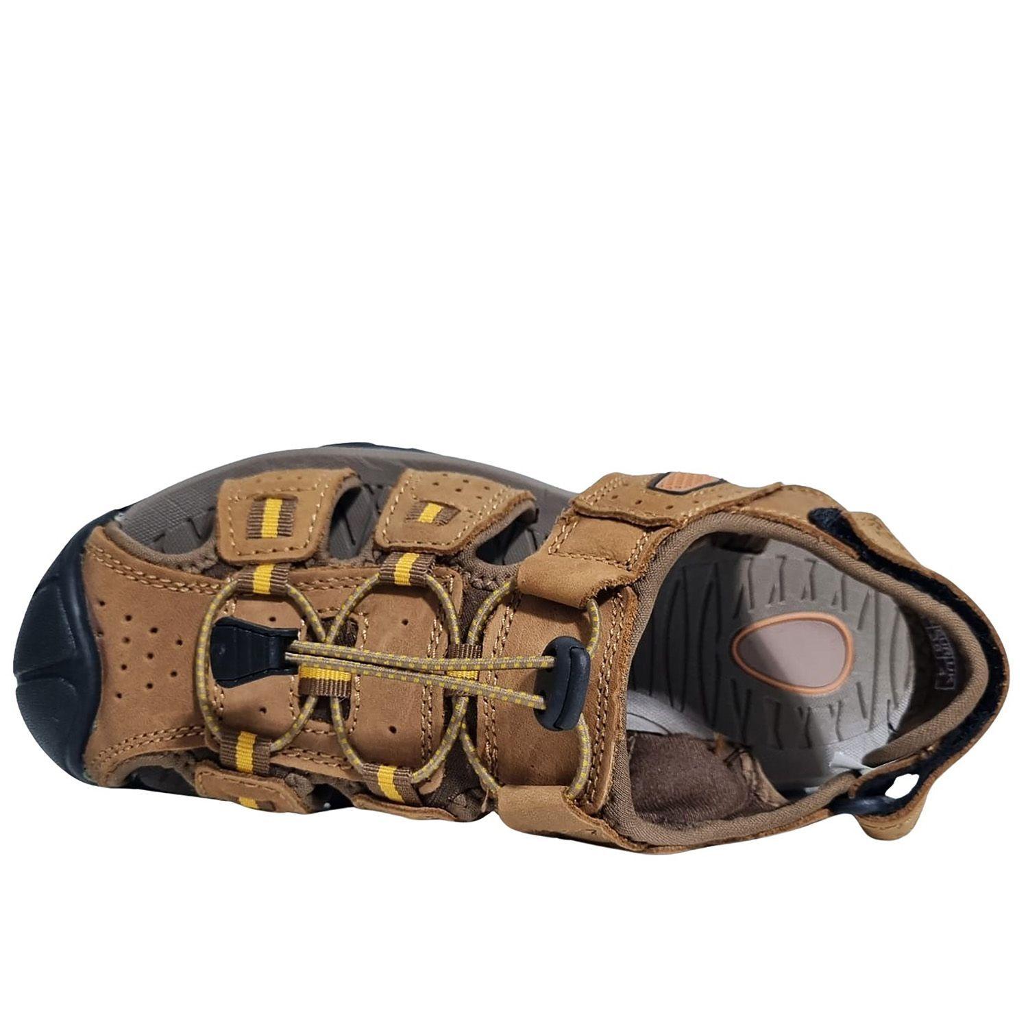 Ritmo del Verano Sandalias de Cuero para Niños con Estilo-5