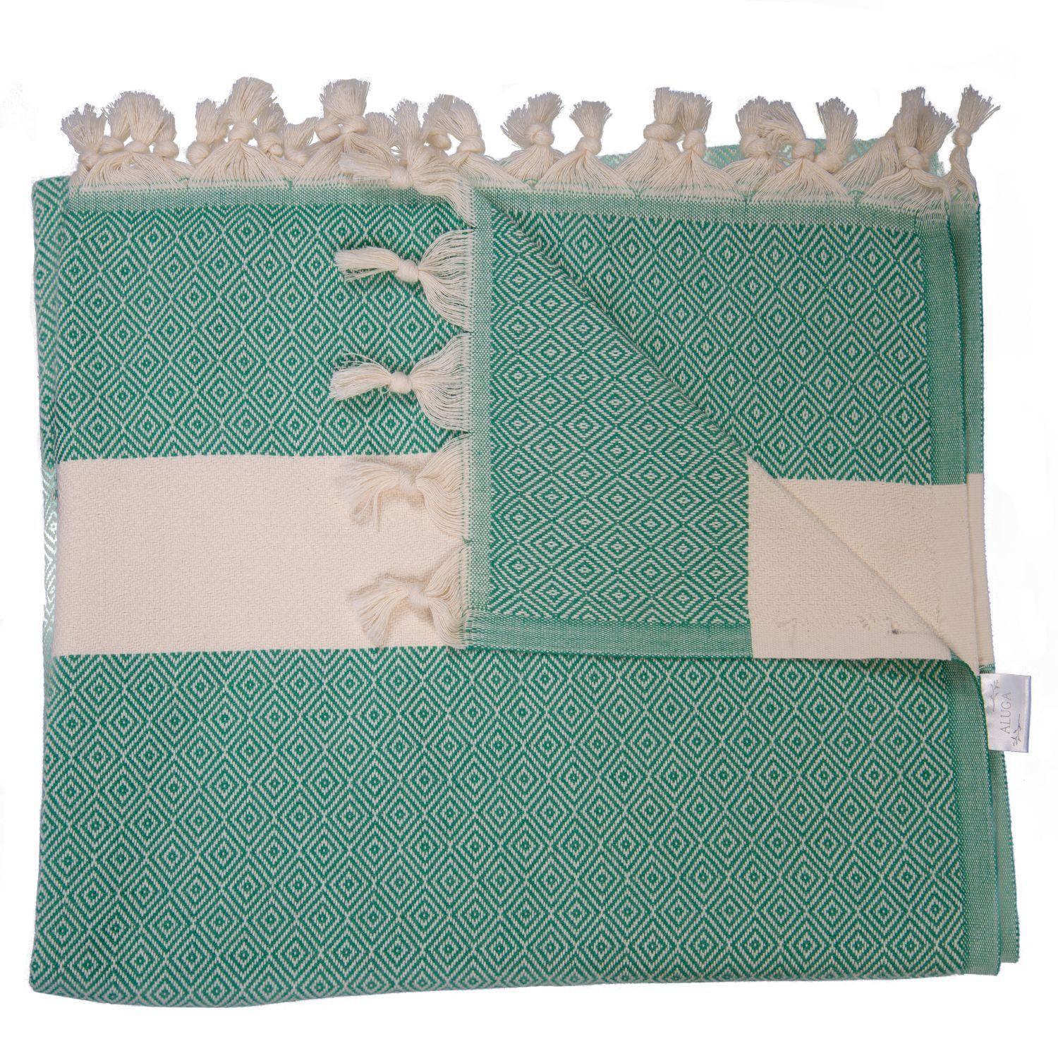 Toalla Turca Reversible Verde-0