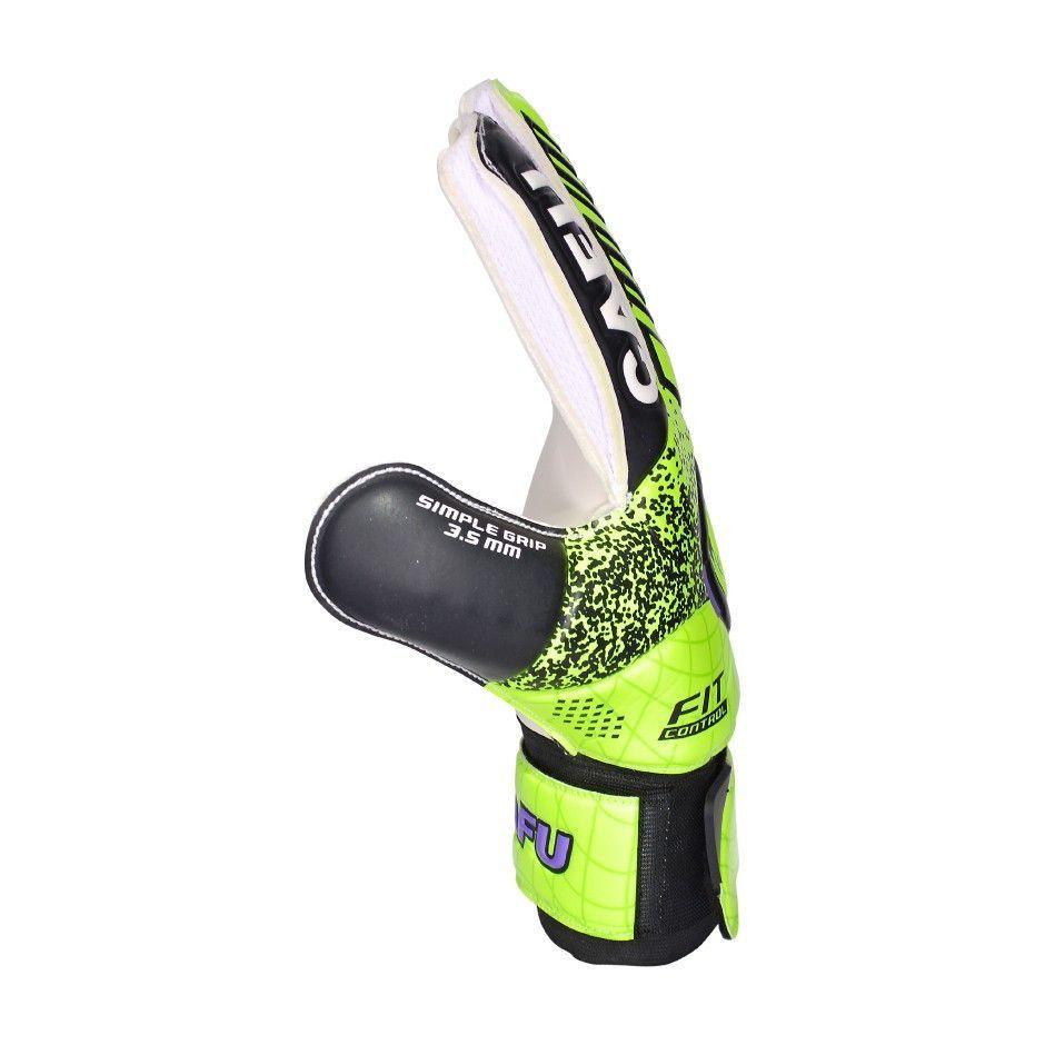 Guante Arquero Adulto Cafu Keeper Flat Amarillo-2