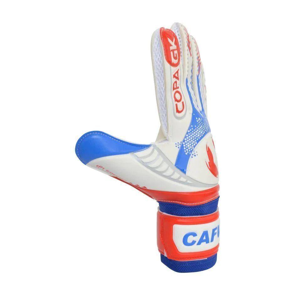 Guante Arquero Infantil Copa GK Cafu Blanco-Azul-Rojo-4