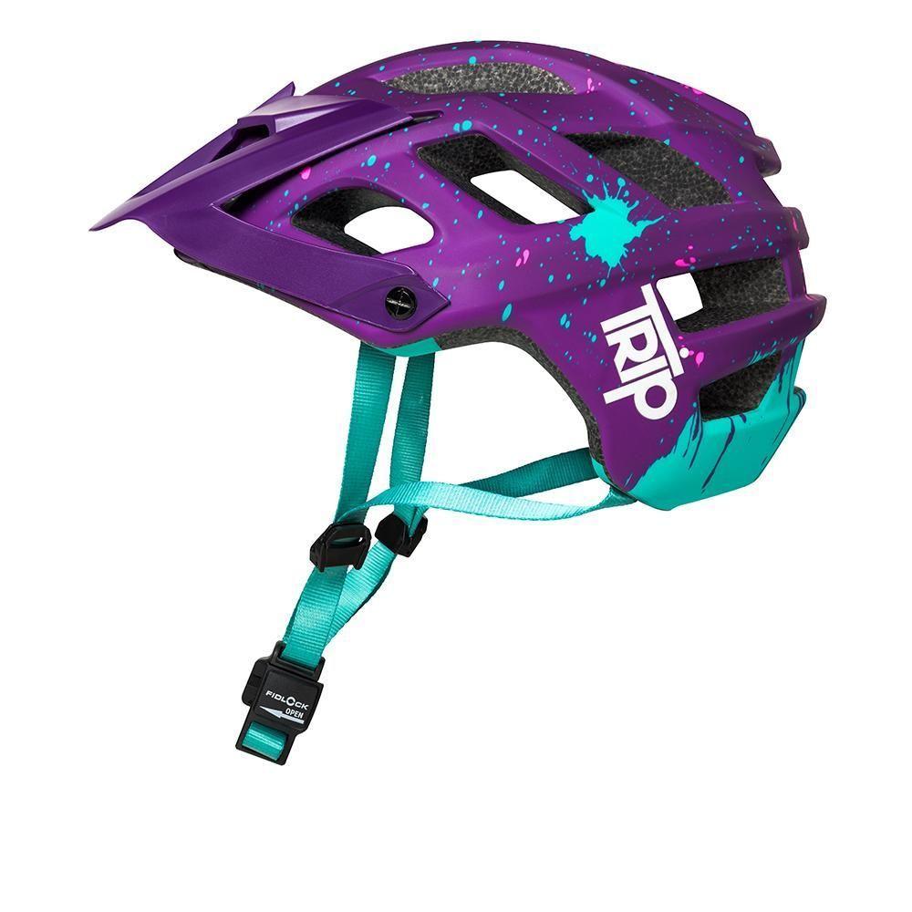 Casco Bicicleta Enduro Euphoria Purple/Blue-2