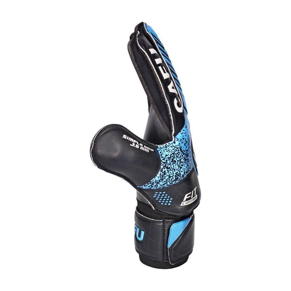 Guante Arquero Infantil Cafu Keeper Flat Negro/Celeste-2