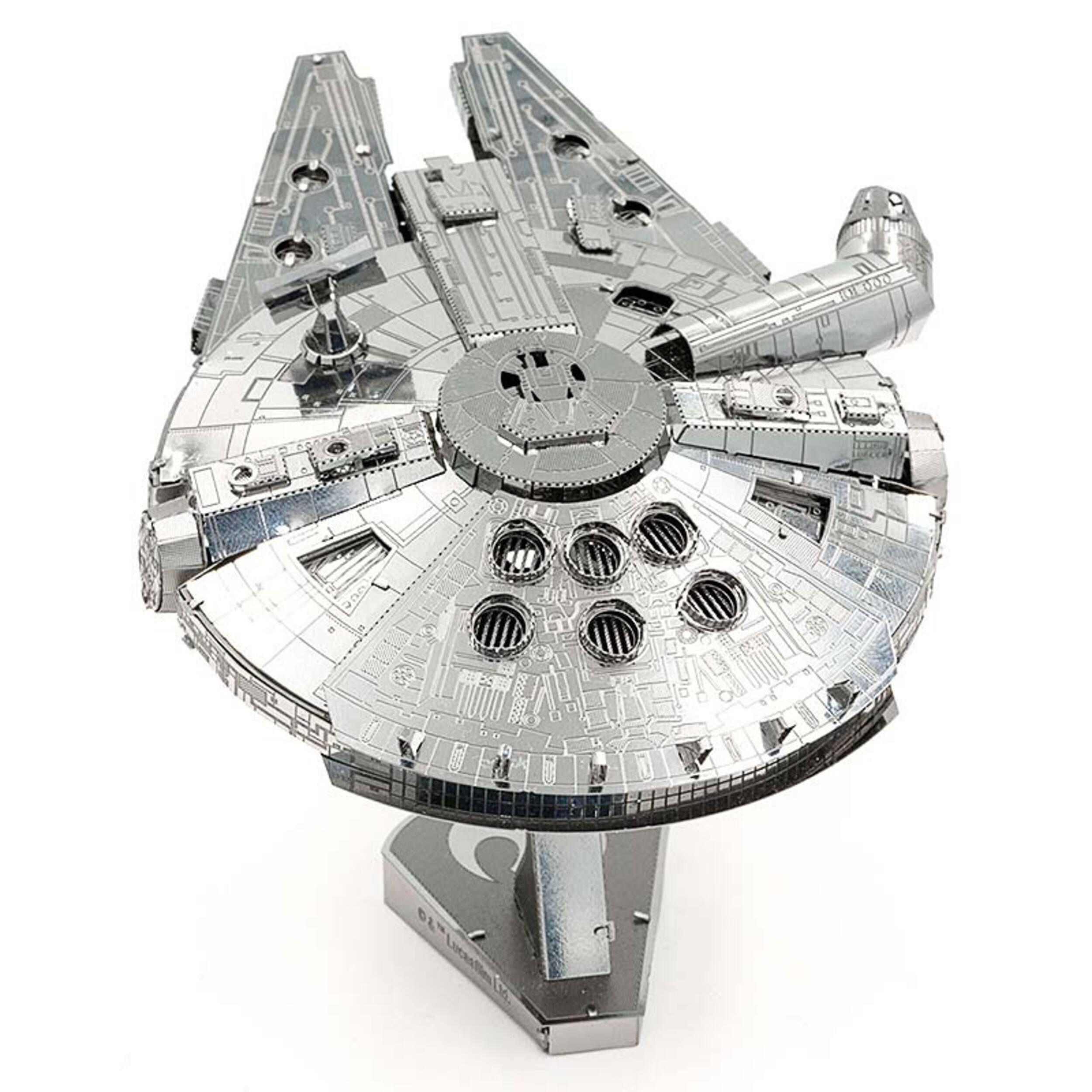 Star wars millennium falcon puzzle 3d metal earth iconx-2