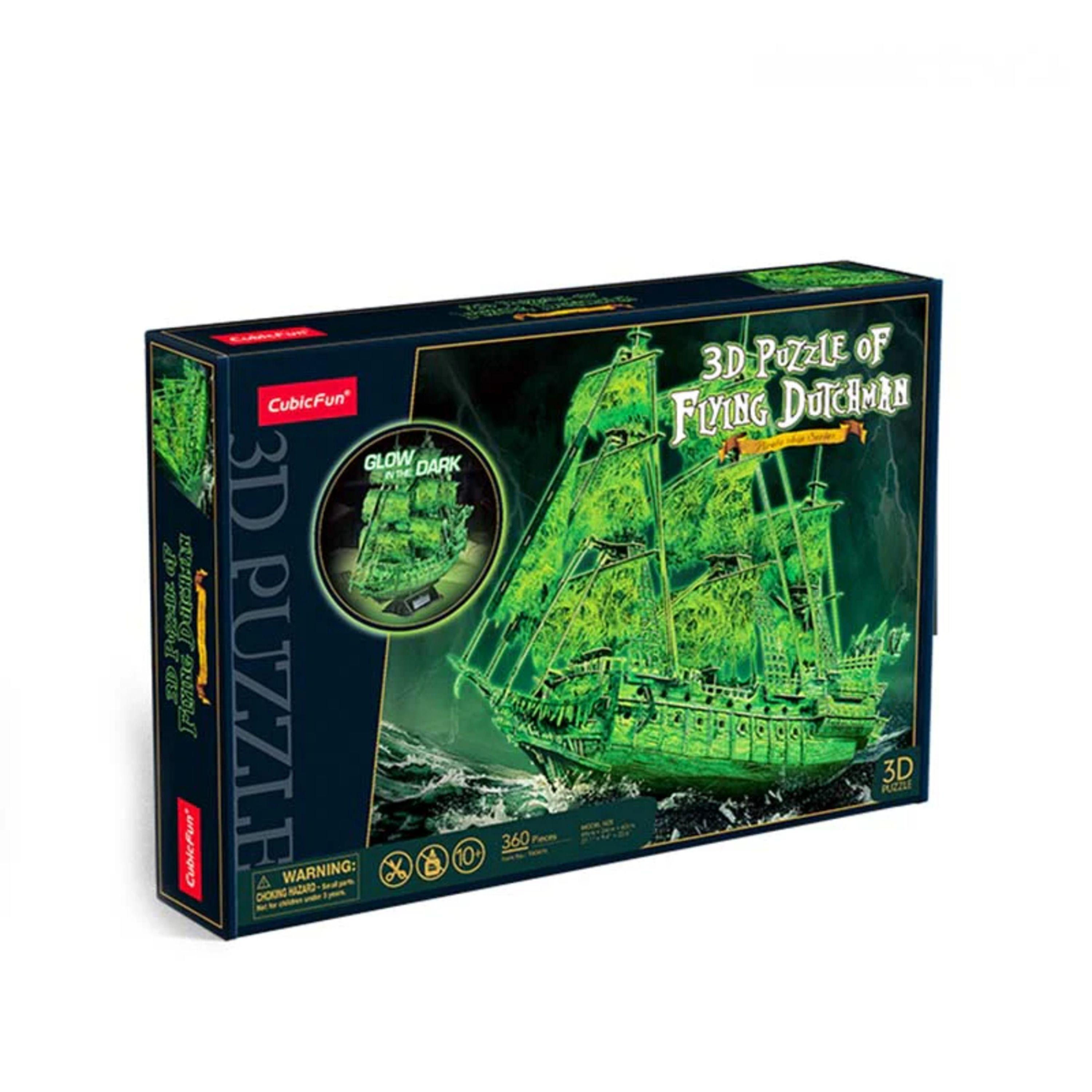 Holandés errante the flying dutchman el caleuche puzzle  3d-0