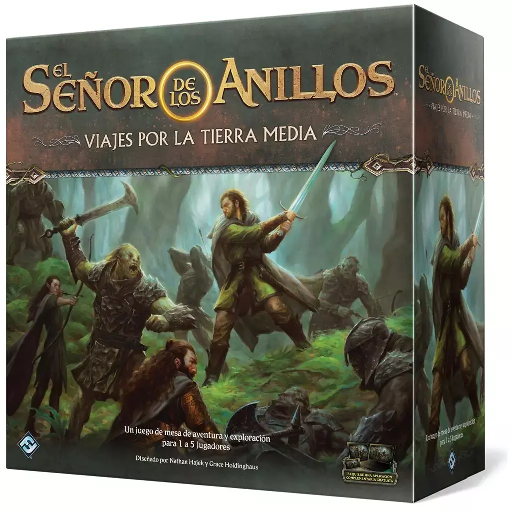 Viajes por la Tierra Media Juego de mesa-0