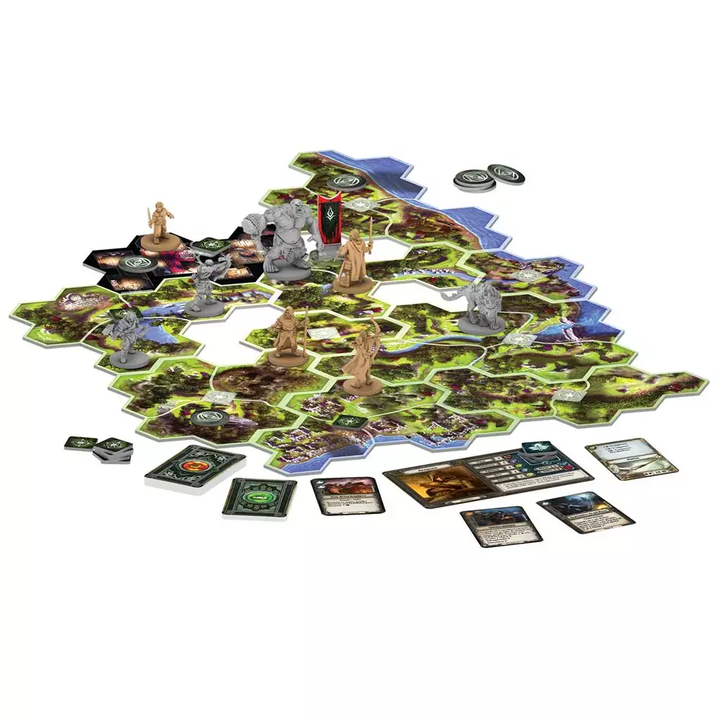 Viajes por la Tierra Media Juego de mesa-4