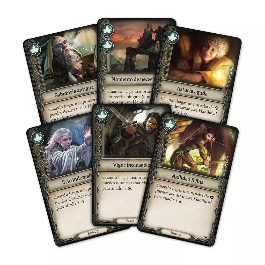 Viajes por la Tierra Media Juego de mesa-5
