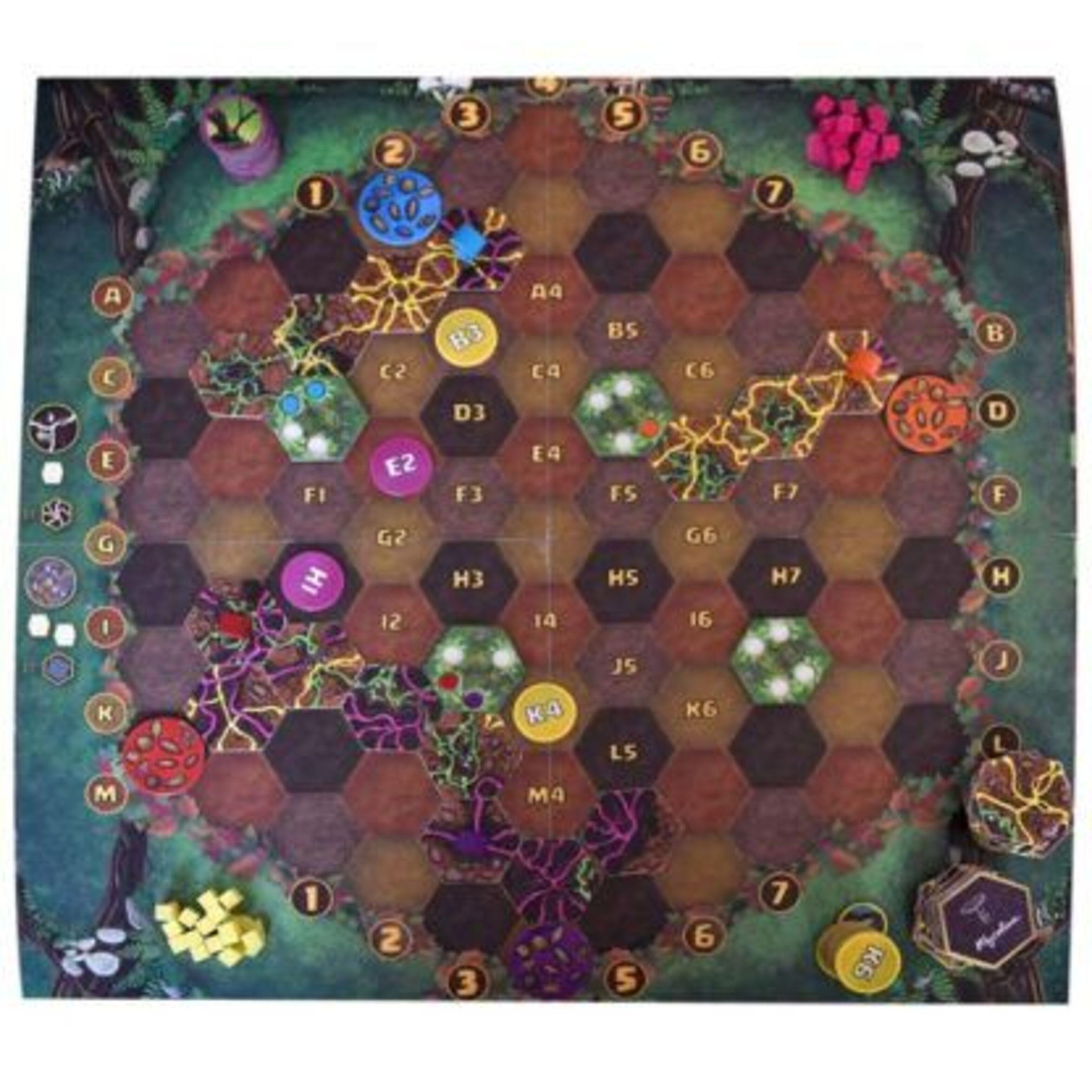 Mycelium mundo funji juego de mesa-2