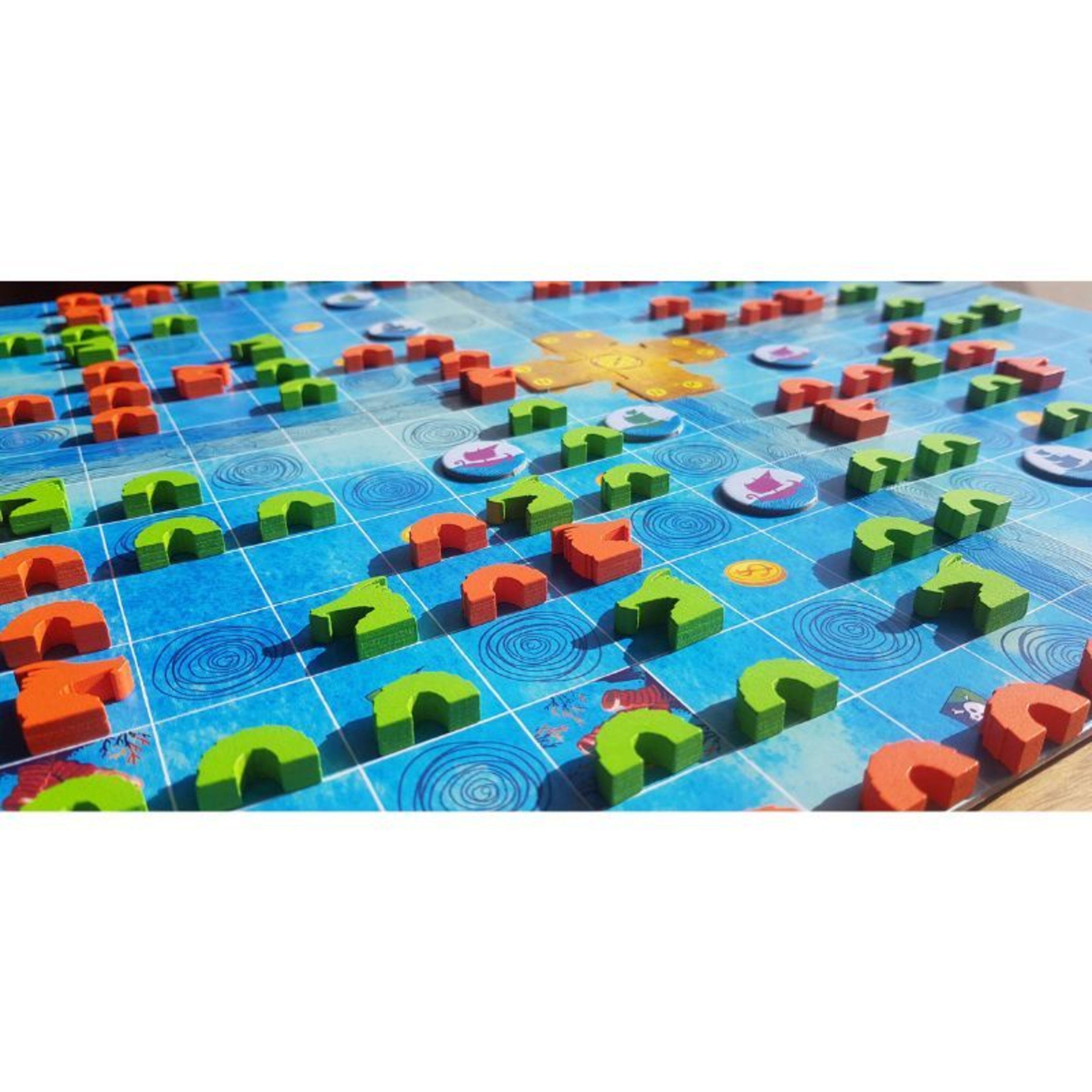 Juego de mesa dragones del mar-2