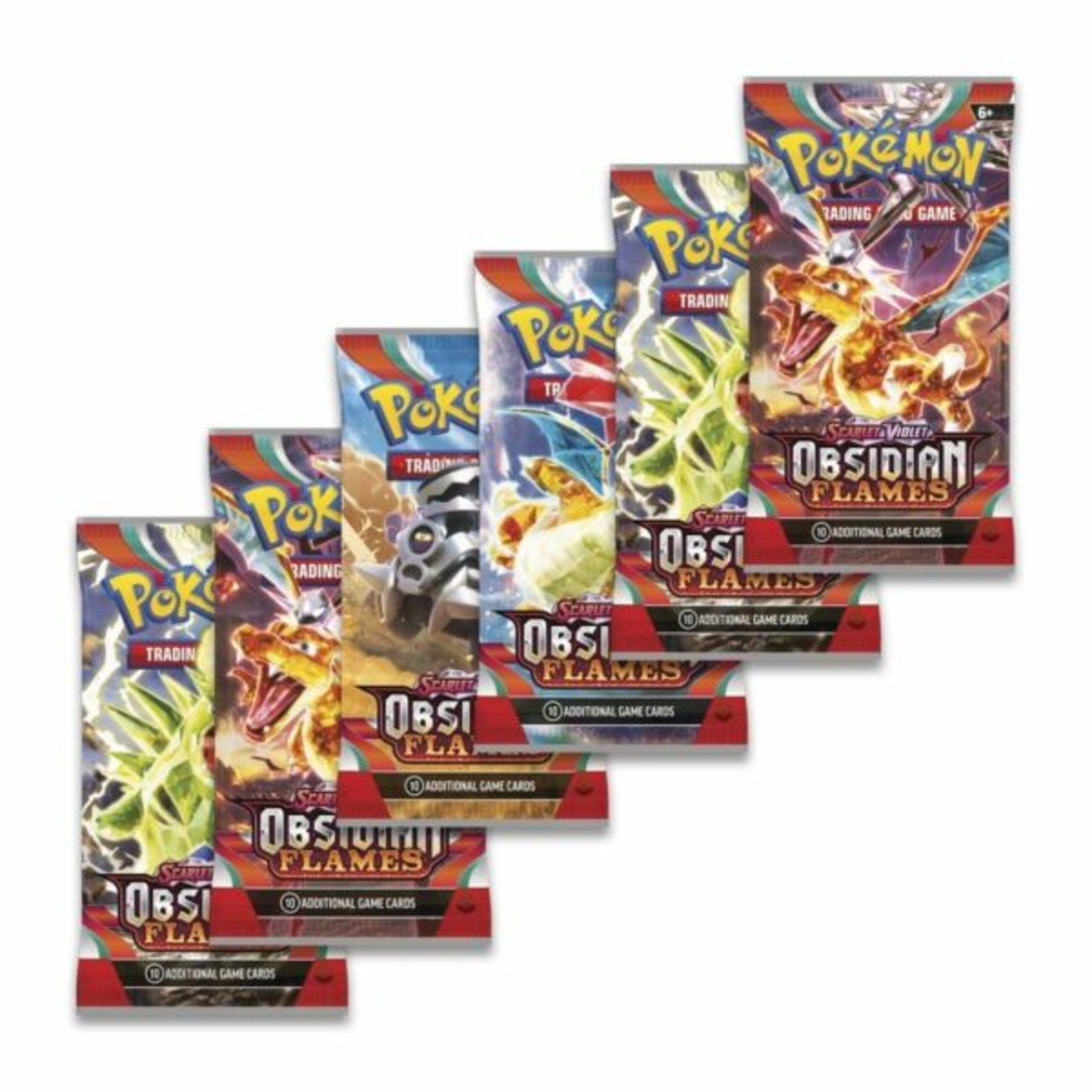 Pokemon tcg obsidian flames booster bundle inglés-1