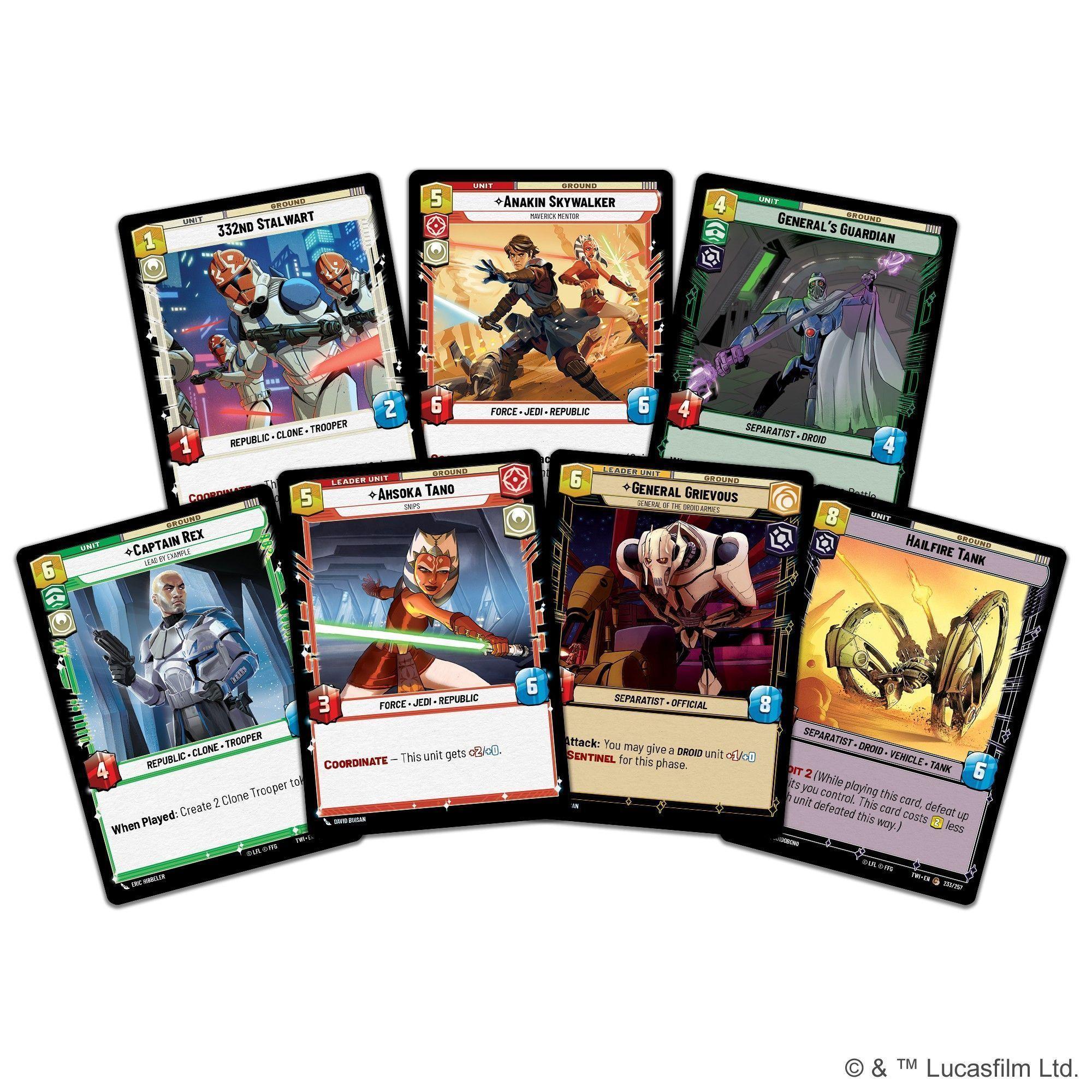 STAR WARS UNLIMITED TWILIGHT OF THE REPUBLIC TWO PLAYER STARTER ESPAñol - TCG-3