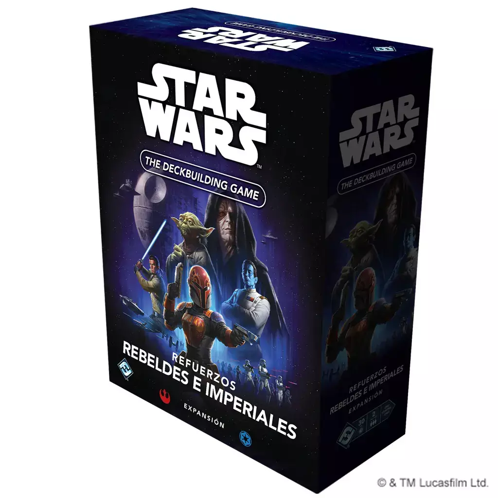 STAR WARS THE DECKBUILDING GAME REBEL AND EMPIRE EXPANSION -  Juego de cartas-0