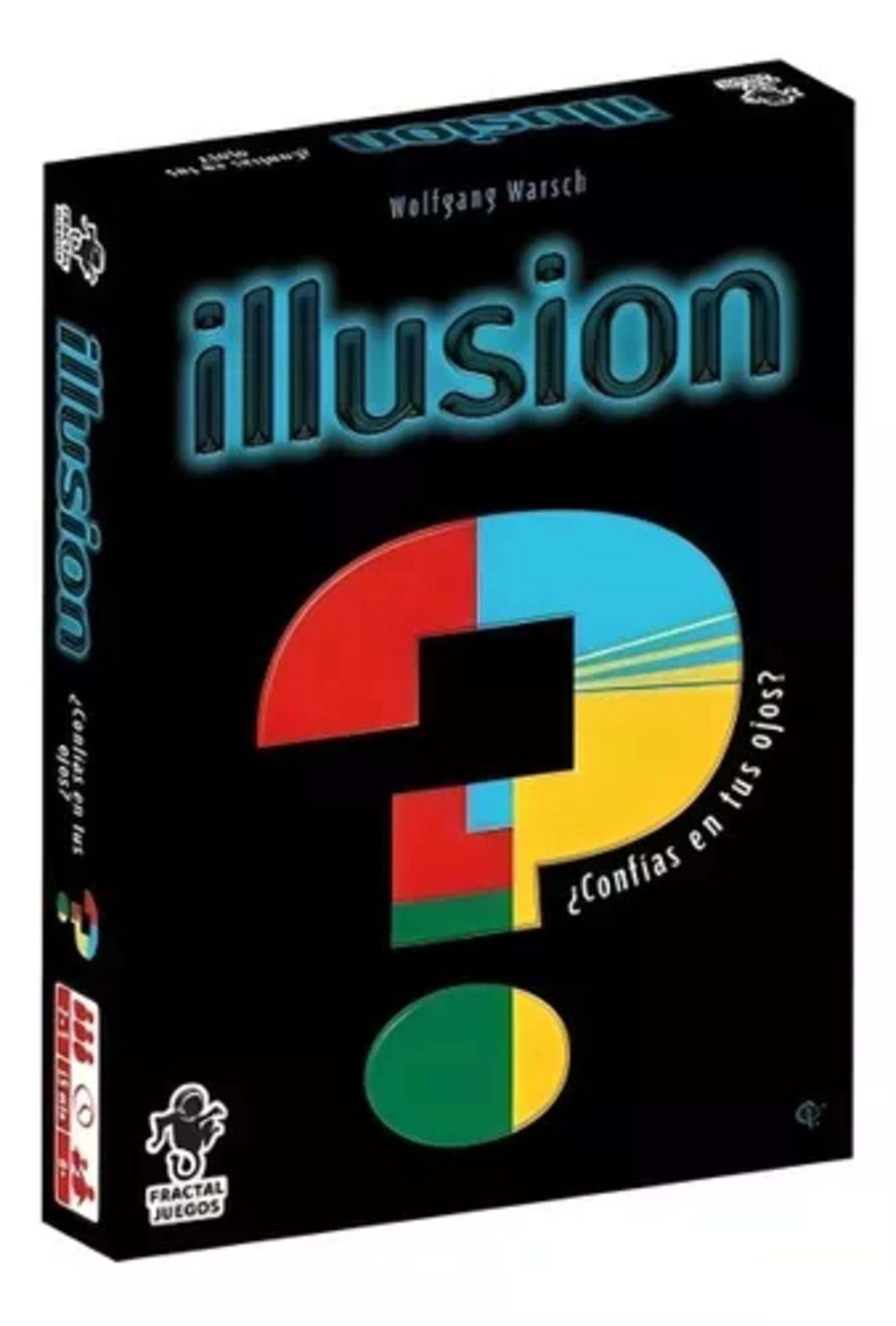 Illusion juego de cartas familiar-0