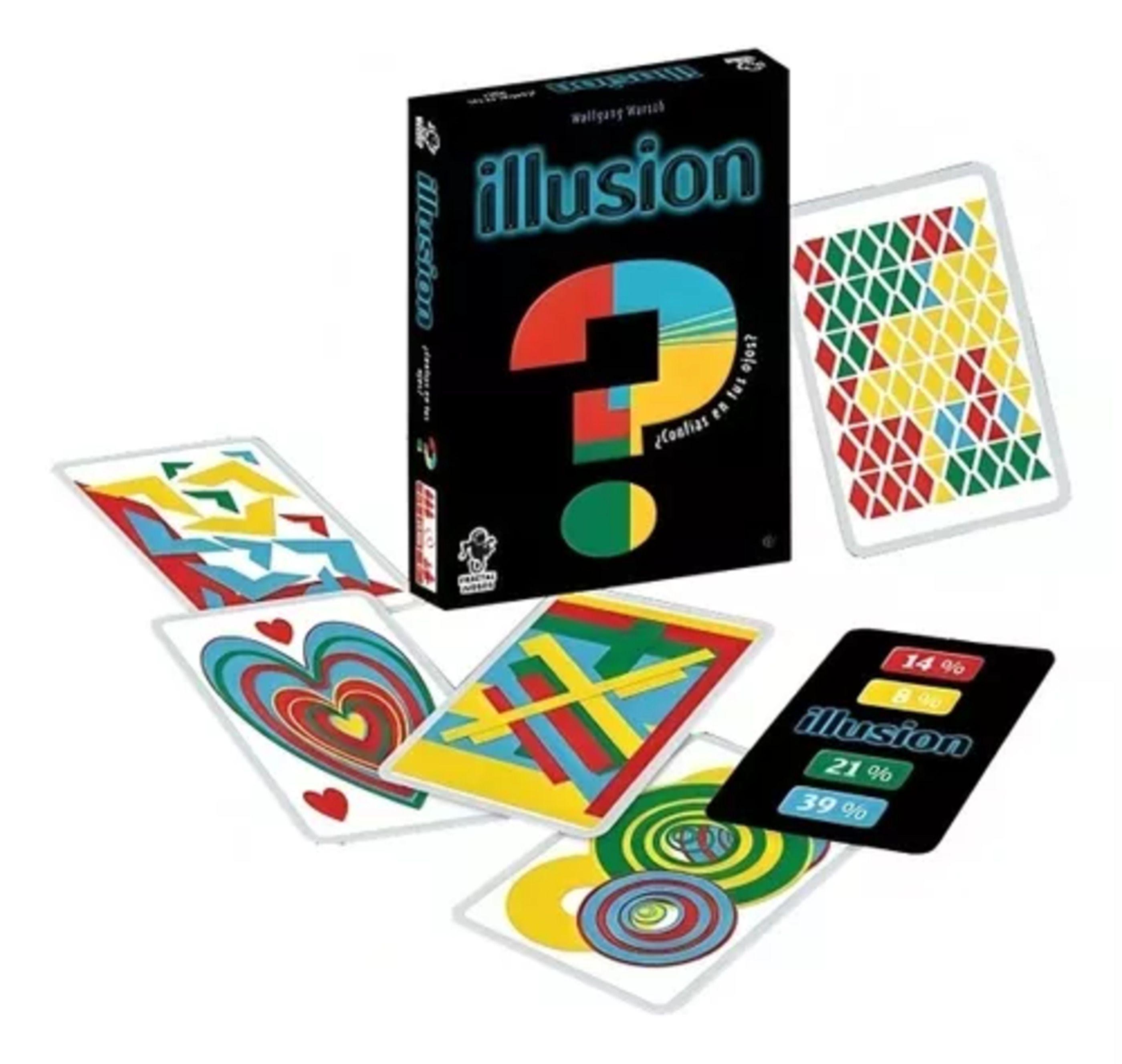 Illusion juego de cartas familiar-1