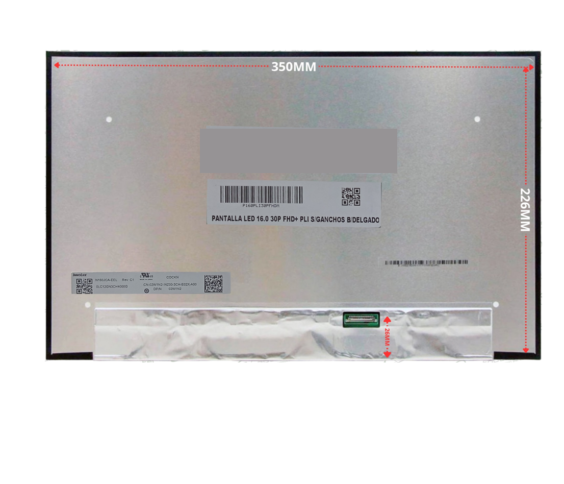 PANTALLA LED 16 0 30P FHD PLI S GANCHOS B DELGADO-0