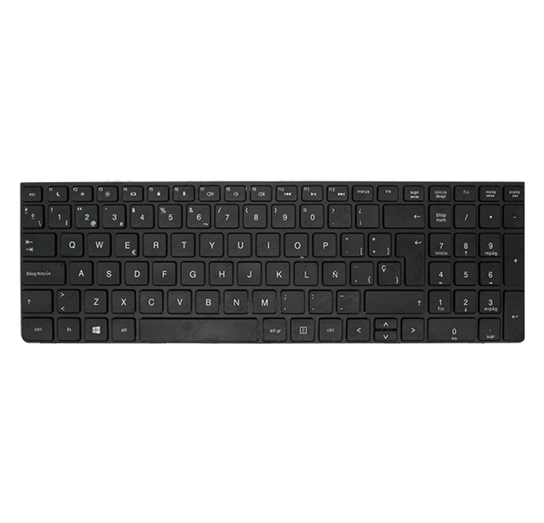 TECLADO HP PROBOOK 4535S ESPA OL NEGRO SIN FRAME-0