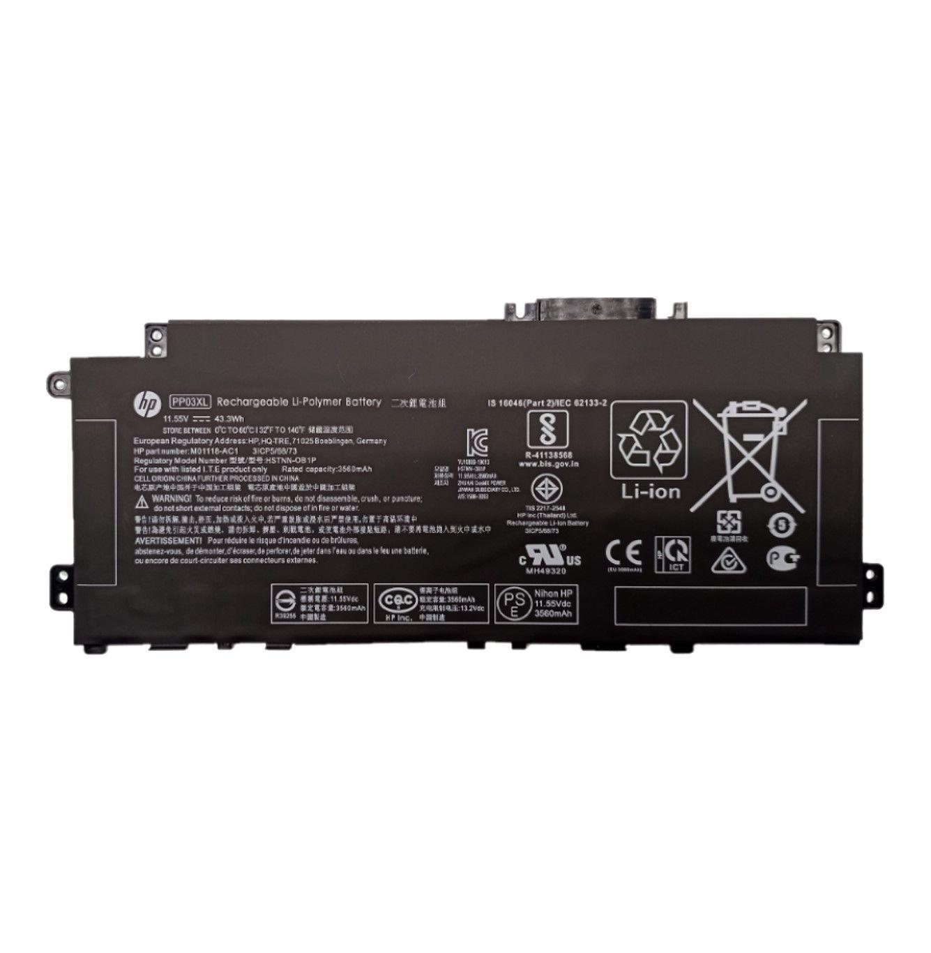 BATERIA HP 14-DV 14-DK ORIG 3 CELDAS PP03XL-1