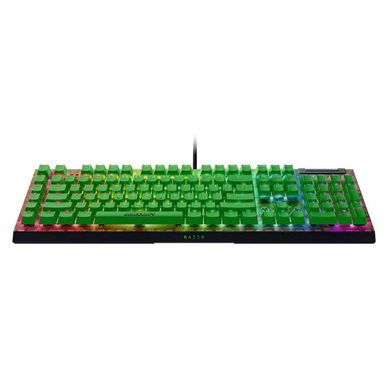 Teclado Mecánico Razer BlackWidow V4 X Minecraft 100% RGB-1