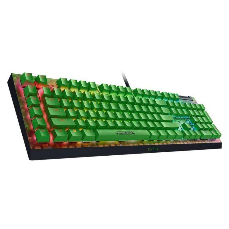Teclado Mecánico Razer BlackWidow V4 X Minecraft 100% RGB-2